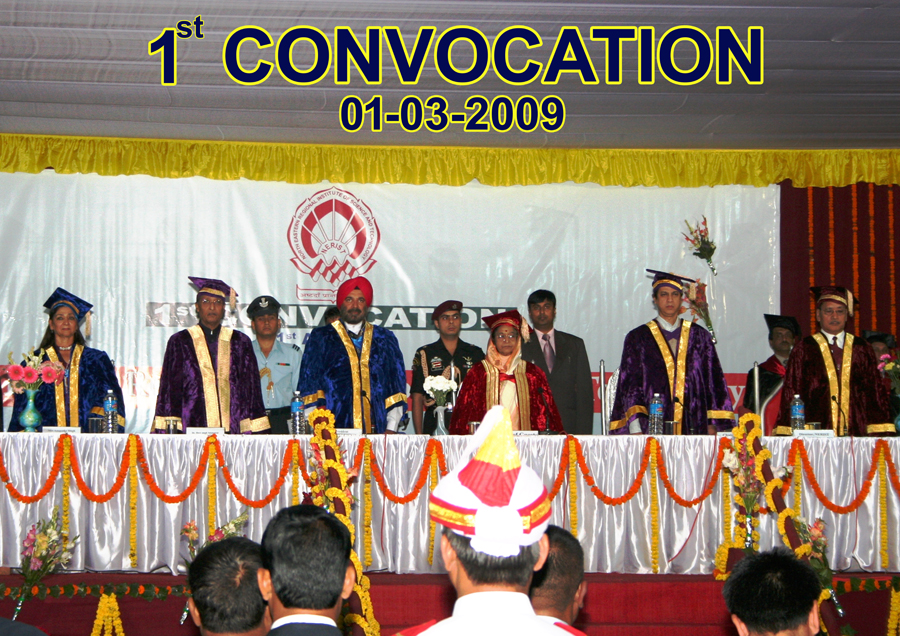  First Convocation