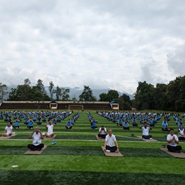 Celebration of International Yoga Day 2024