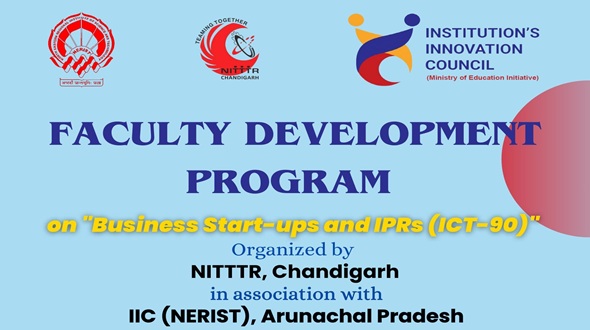 Faculty Development Program on “Business Startup and IPS (ICT-90)”