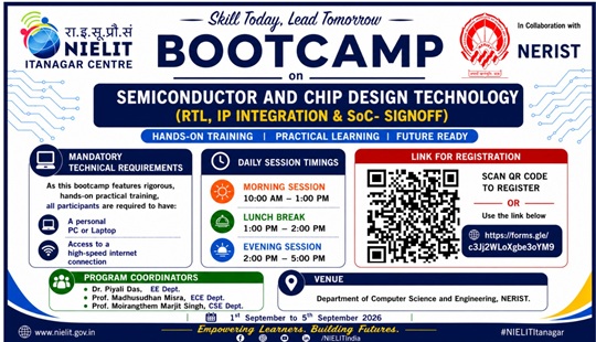 Bootcamp on Semiconductor and Chip Design Technology